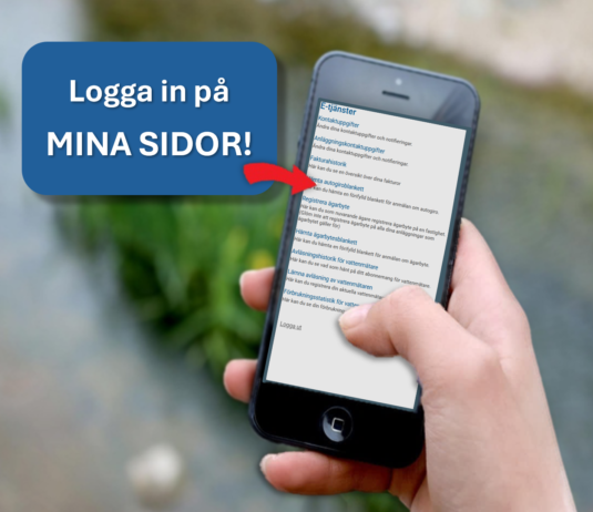 Logga in på Mina sidor!